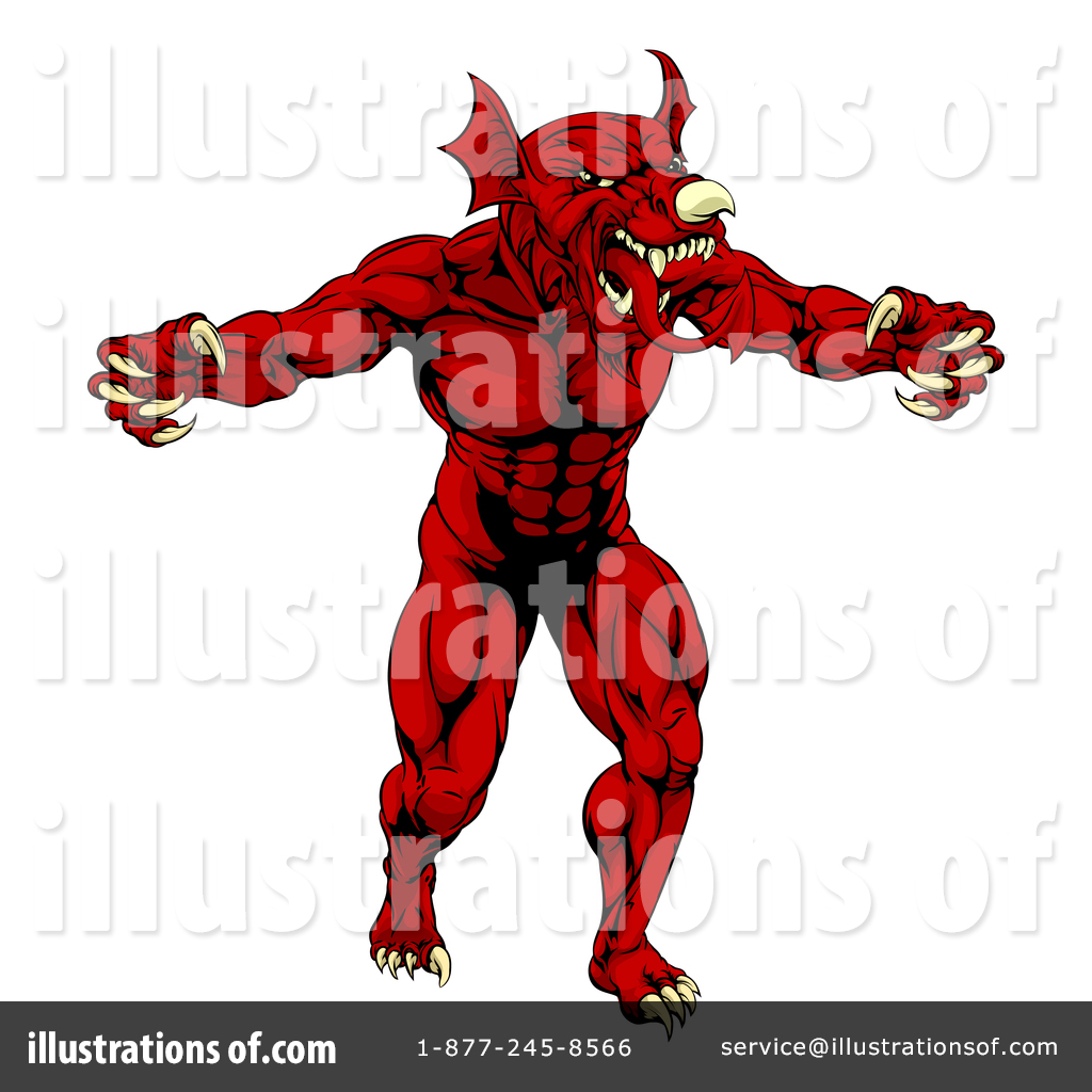1024x1024 Welsh Dragon Clipart