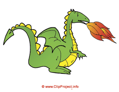 390x300 Dragon Clip Art