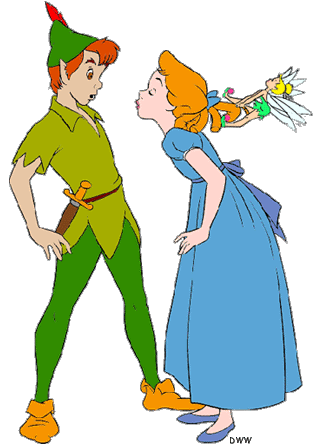 320x446 Peter Pan And Wendy Clipart Clipart Panda
