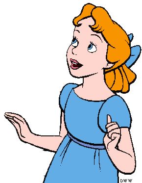 290x373 Wendy, Michael, John And Nana Clip Art Disney Clip Art Galore