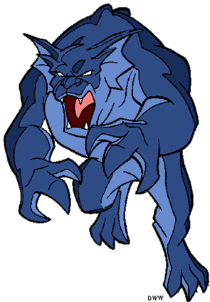 295x424 Disney's Gargoyles Clip Art Disney Clip Art Galore