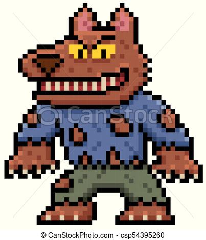 403x470 Vector Illustration Of Cartoon Werewolf