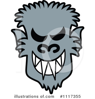 400x420 Werewolf Clipart