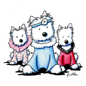 300x300 Westie Drawings
