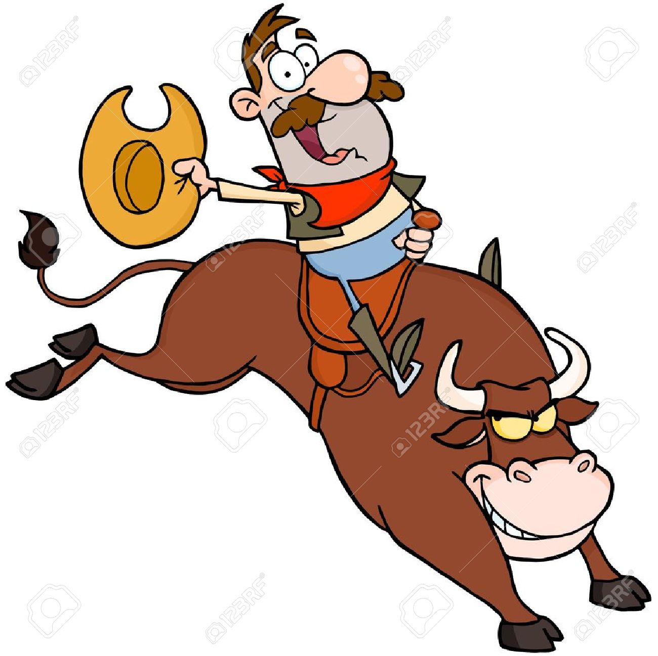 1300x1297 Cowboy Clipart Bull Riding Free Collection Download And Share