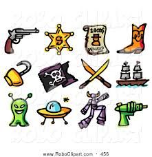 221x228 Clip Art Sheriff Star Western