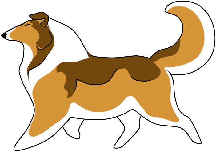 702x494 Collie Clipart Clipart Panda