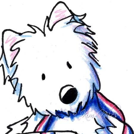 450x450 490 Best Art By Kim Niles Images On White Terrier