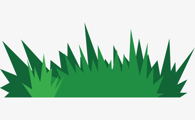 650x400 Grass Clip Art Image Black