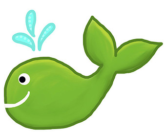 340x270 Pink Whale Original Art Download Pink Whale Clip Art