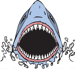 260x240 Megamouth Shark Clip Art