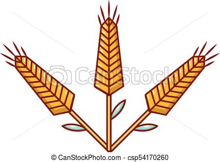 450x332 Filling Wheat Icon, Cartoon Style. Filling Wheat Icon . Clip Art