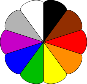 298x291 Color Wheel Clip Art