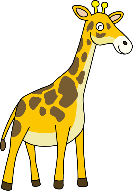 445x636 Giraffe Clip Art Clipart Panda