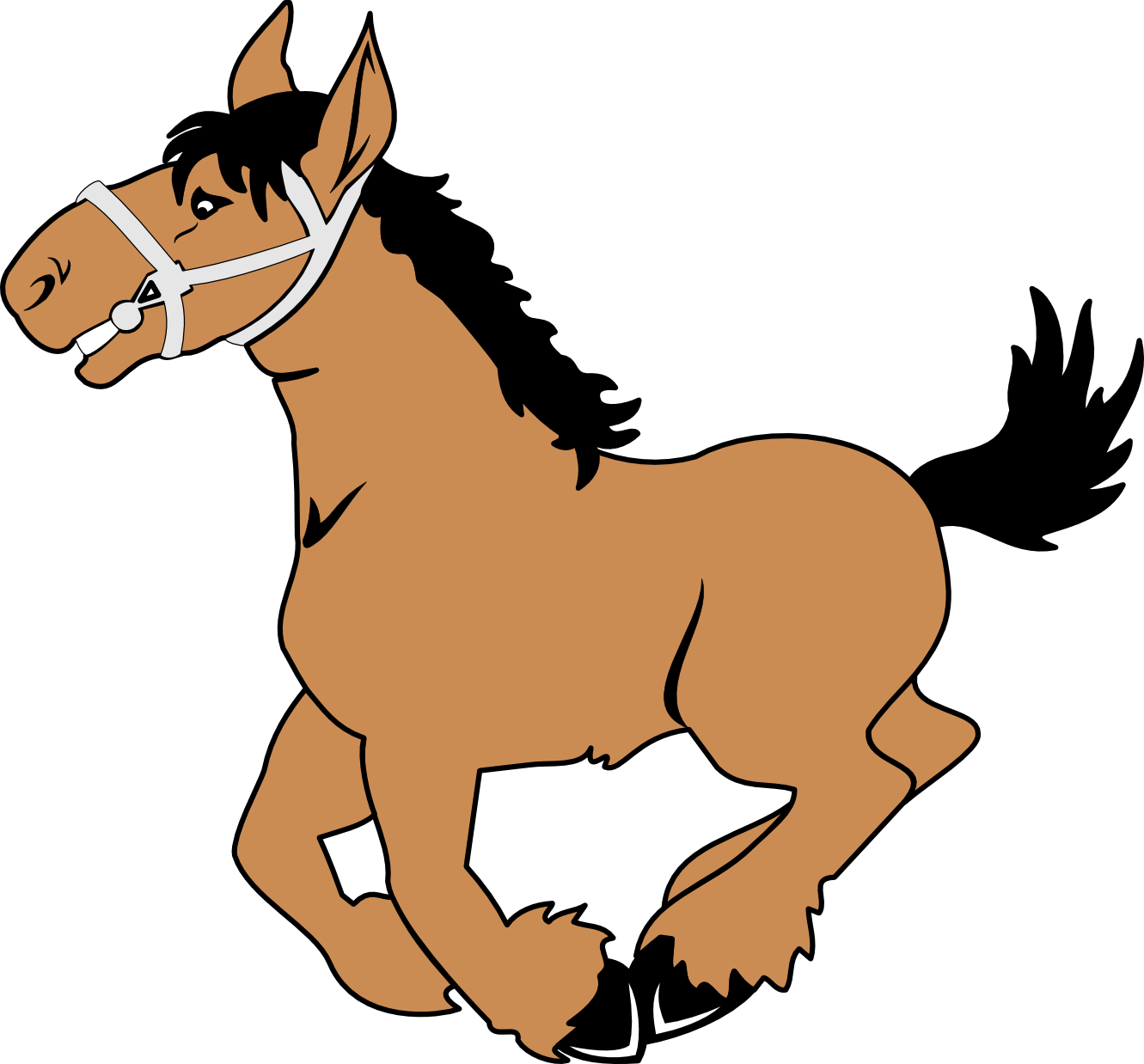1331x1238 Elegant Free Horse Clipart 18 Clip Art Black And White Panda