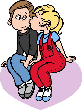 339x453 Kissing Clip Art Clipart