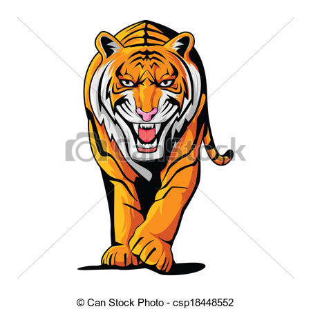 450x448 Stylish Idea Tiger Clipart Vector Search Illustration Drawings