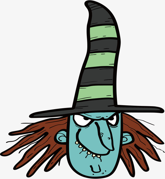 650x708 Wicked Witch, Vector Png, Witch, Tall Paper Hat Png And Vector