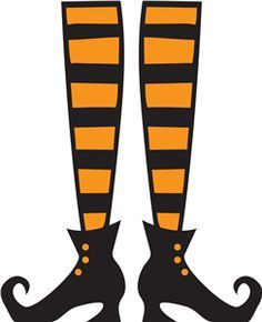 236x290 Witch Legs Clipart