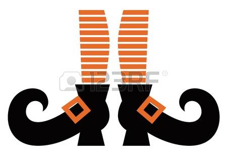 450x322 Legs Clipart Wicked Witch