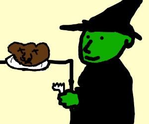300x250 Wicked Witch Of The West Eats A Monkey