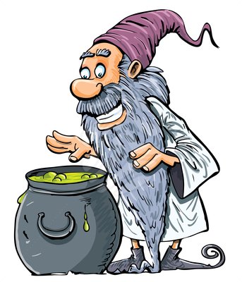 343x400 Wizard Clipart Witch