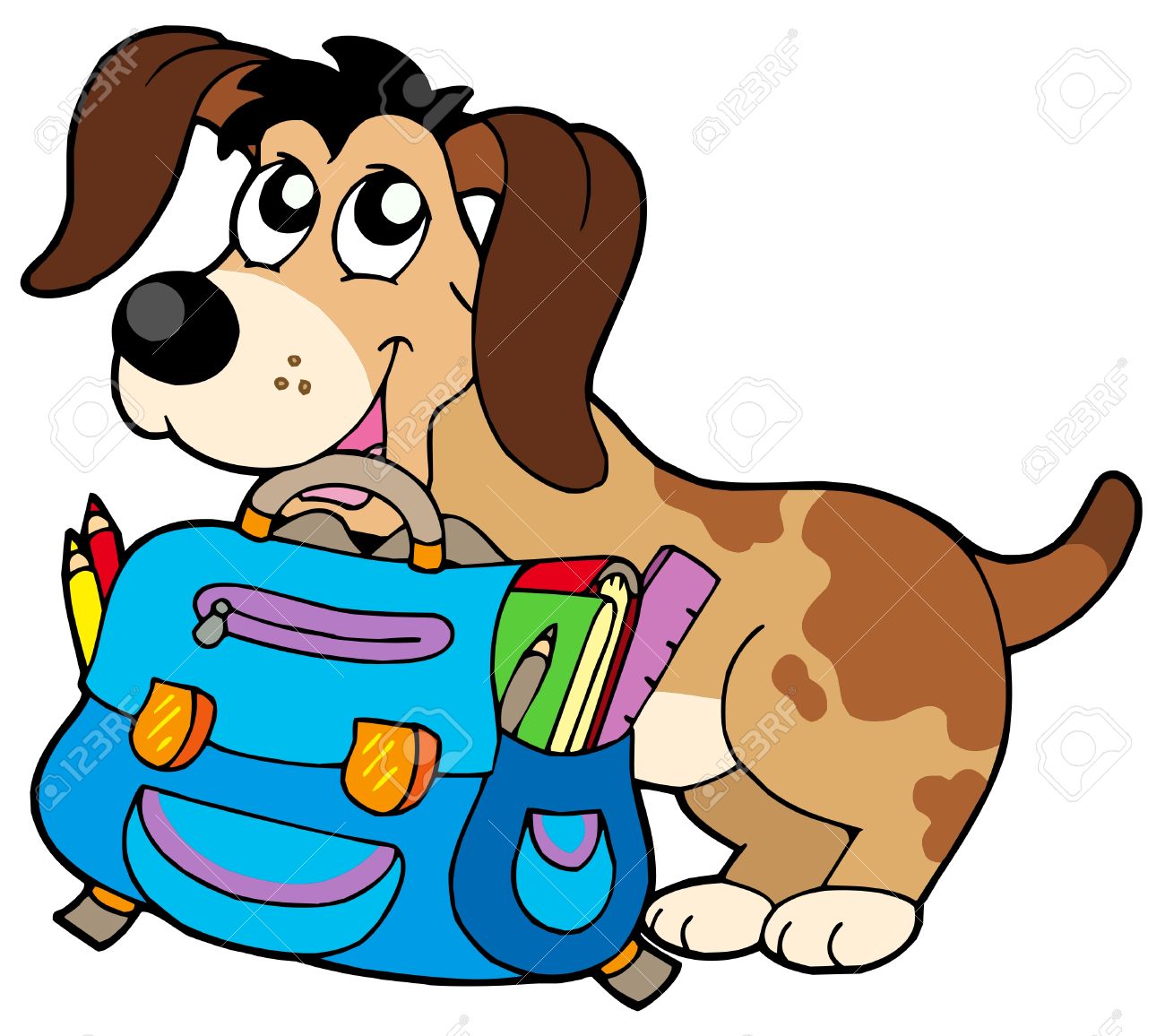 1300x1156 Dog Clipart Clipart Illustration
