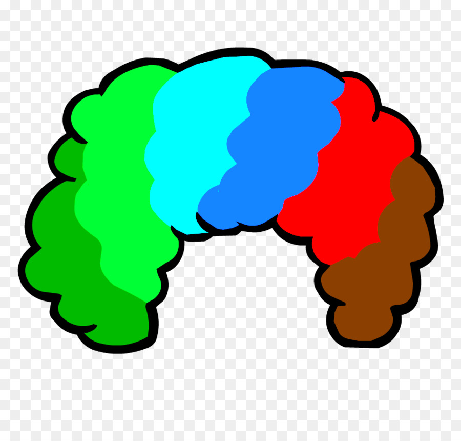 900x860 Clown Wig Clip Art