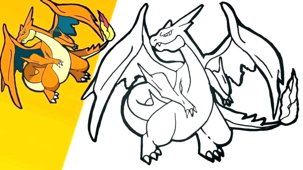 974x548 Charizard Coloring Pages Coloring Pages Frying With His Flaming