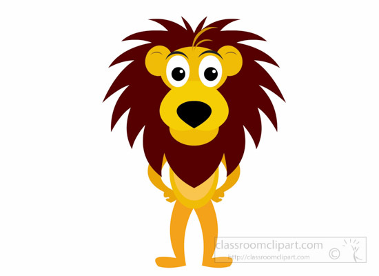 550x400 Lion Clipart Clipart Cartoon Lion Wild Animal Clipart