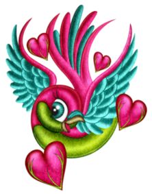 222x283 Emo Colorpunk Bird, Clip Art And Owl