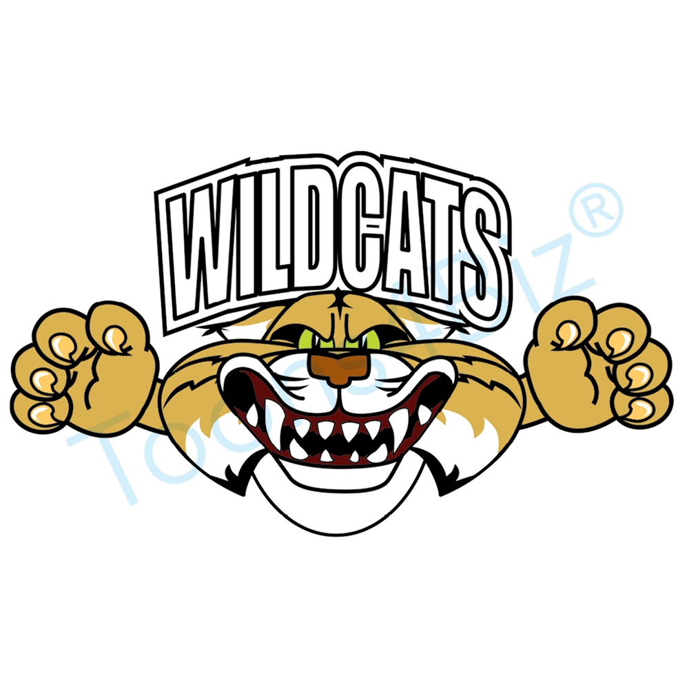 1000x1000 Wildcat Mascot Logo Design