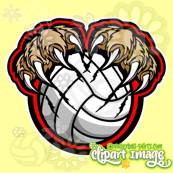 600x600 Wildcat Volleyball Clip Art
