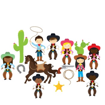 350x350 Cowboy Clipart