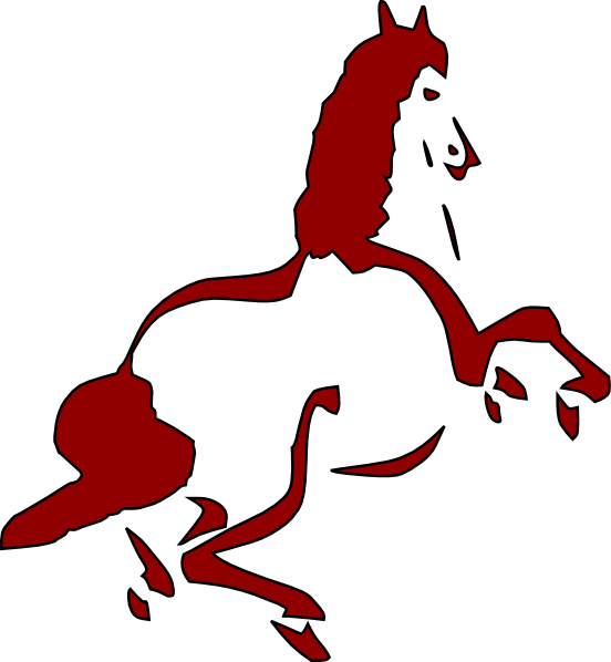 552x598 Wild Horse Clipart Group