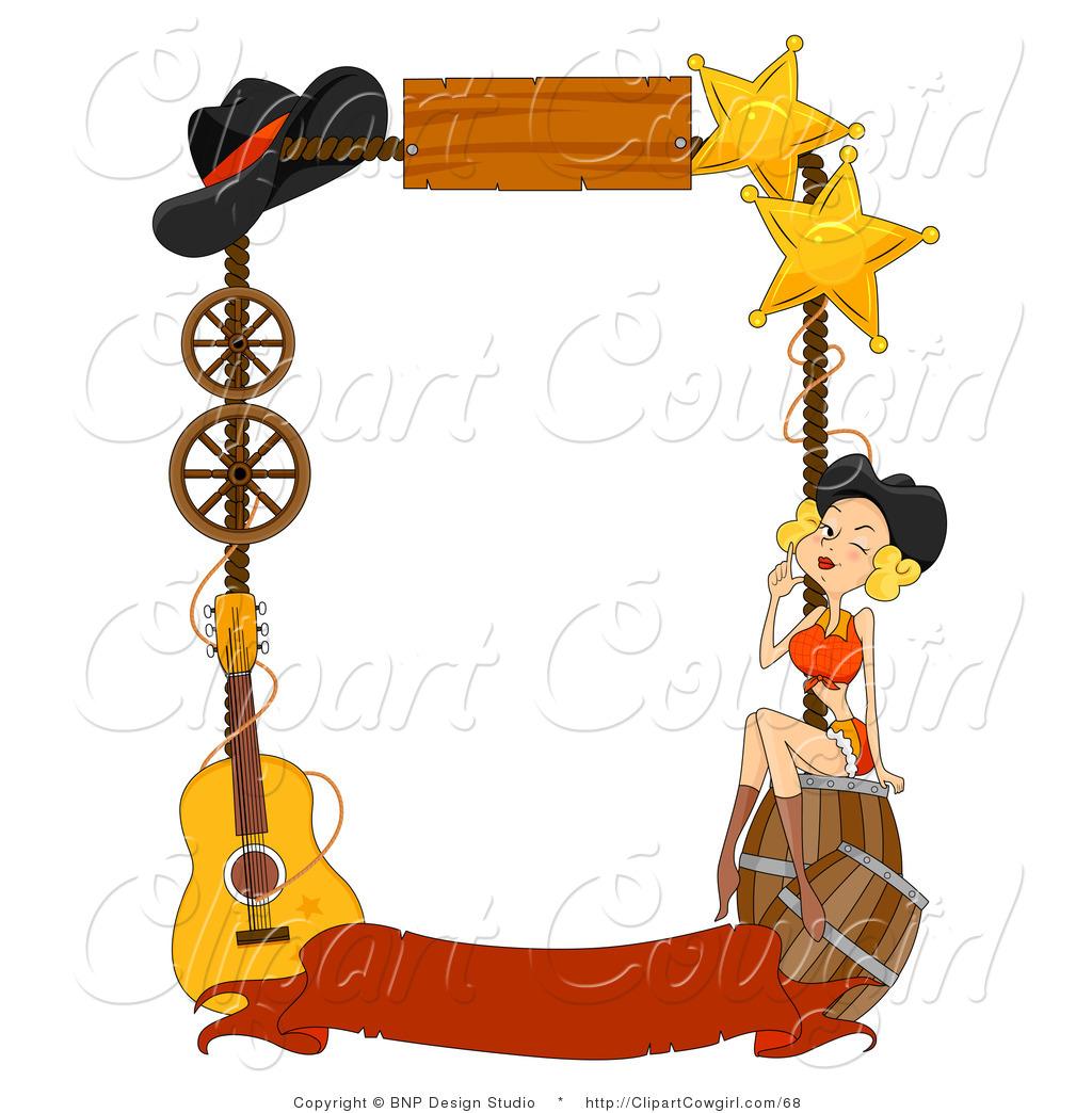1024x1044 Western Frame Clip Art