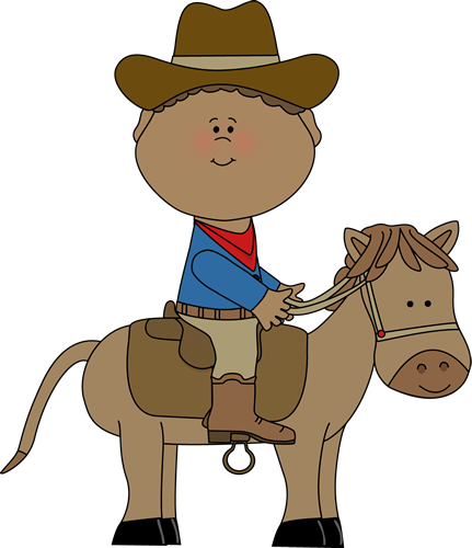 431x500 Clipart Cowboy