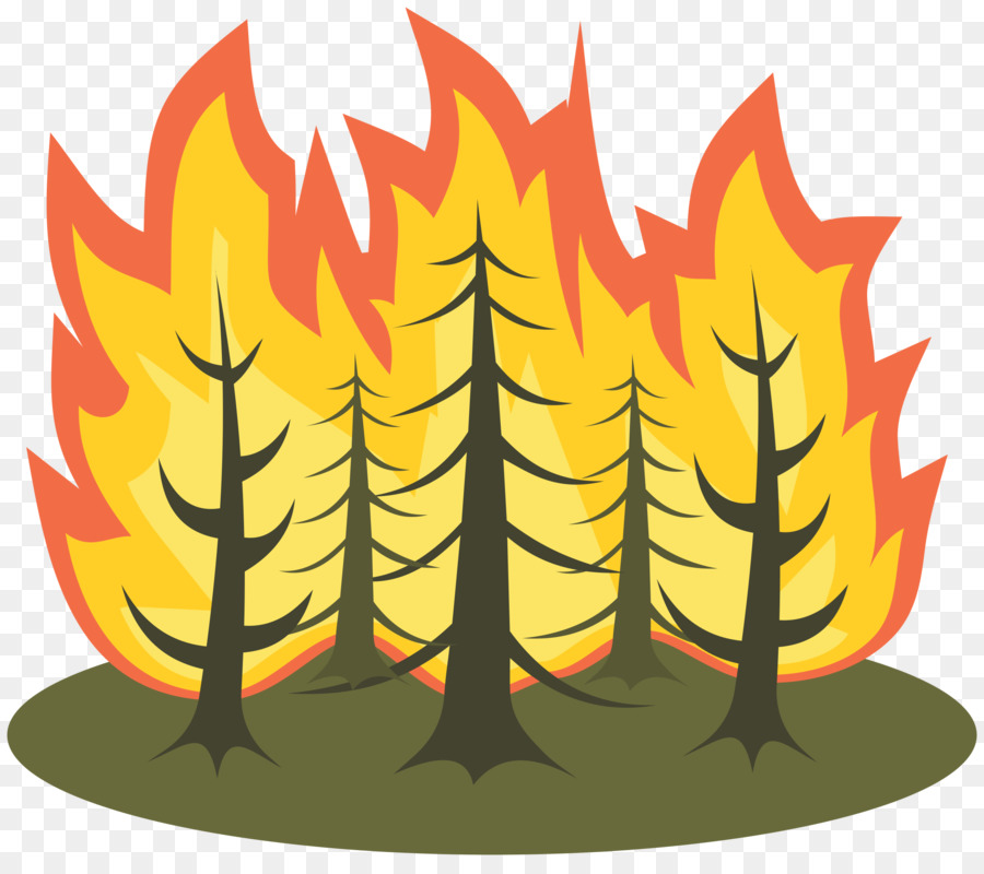900x800 Wildfire Clip Art