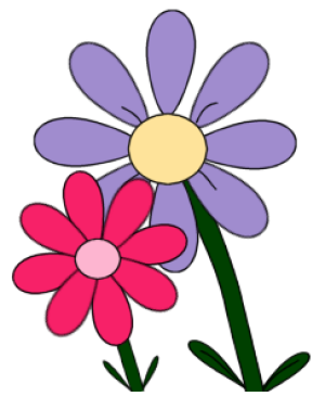 300x366 Free Flower Clip Art For All Your Projects