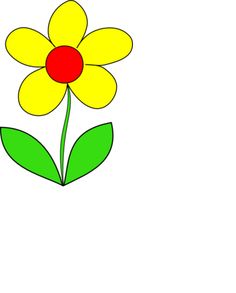 236x293 Cartoon Flowers Clip Art Simple Flower Clip Art