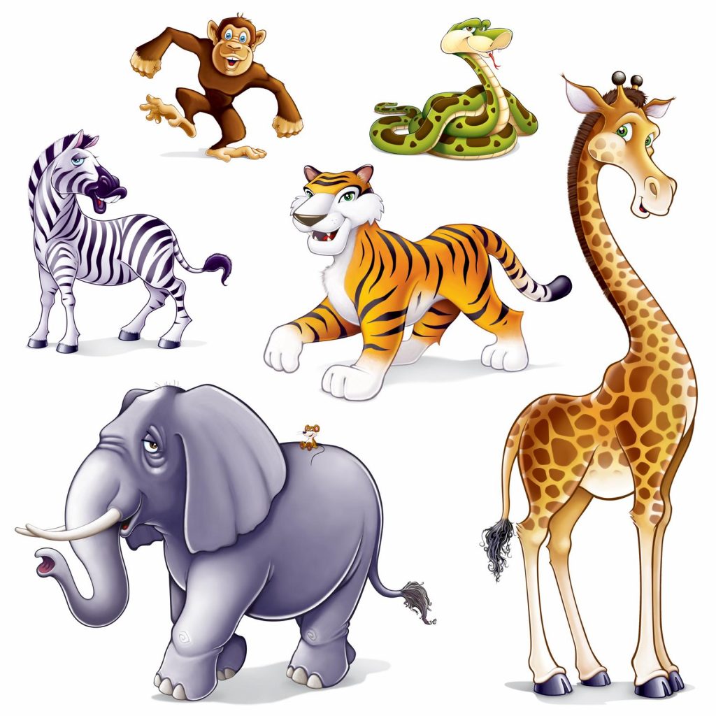 1024x1024 Clipart Pictures Of Wild Animals Clip Art Animals Wildlife Clipart