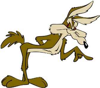 Wile E Coyote Clipart