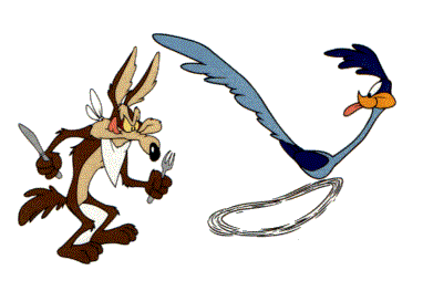 382x263 Wile E. Coyote And The Road Runner Looney Tunes Cartoon Clip Art