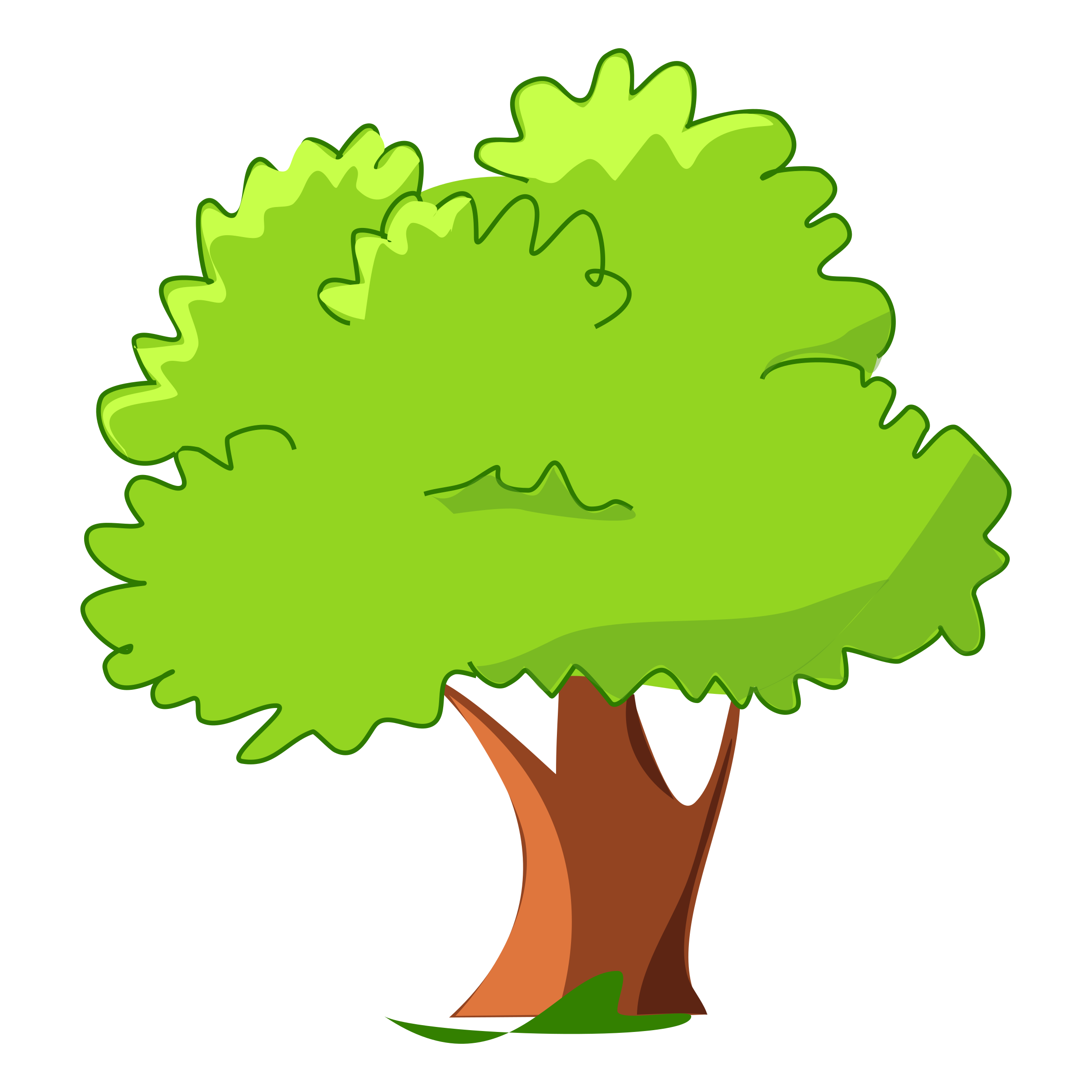 2400x2400 Sturdy Cartoon Picture Of A Tree Png Clip Art Best Web Clipart