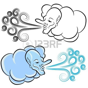 300x300 North Wind Blowing Clipart Free Images