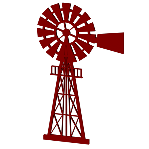 500x500 Wind Pump Clip Art