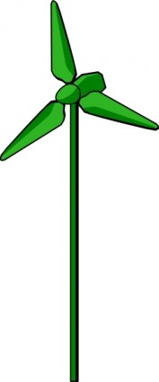 177x425 Energy Positive Wind Turbine Green Clip Art Vector Clip Art Free