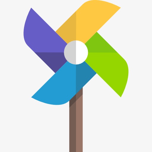 512x512 Rotating Windmill, Cartoon, Windmill, Toy Png Image And Clipart