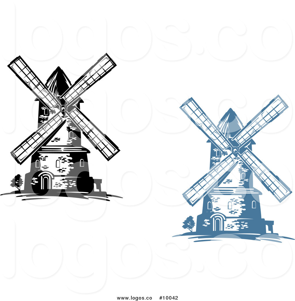 1024x1044 Royalty Free Vector Of Windmill Logos By Vector Tradition Sm
