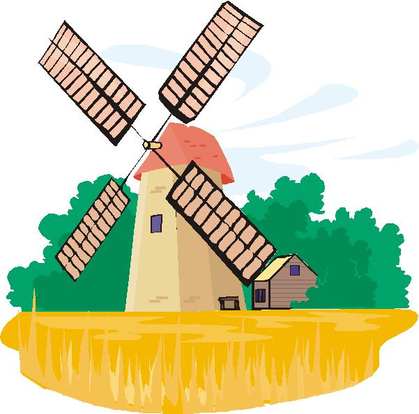 601x595 Windmill Clipart Dutch Collection